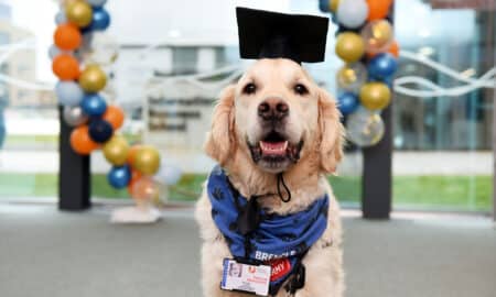 Brengle With His Honorary Dogtorate